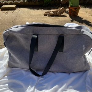 Twill weekender bag